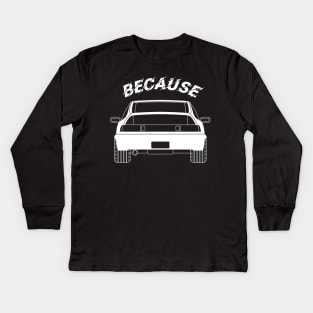 Because CRX Kids Long Sleeve T-Shirt